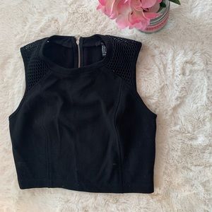 Cute Black crop top